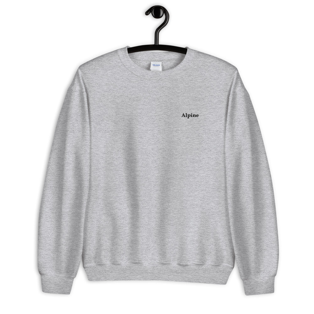 Simple Text Sweatshirt