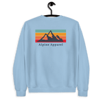 Load image into Gallery viewer, Retro Mountain Back Sweatshirt - The Alpine Apparel Co
