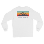 Load image into Gallery viewer, Retro Mountain Long Sleeve T-Shirt - The Alpine Apparel Co
