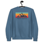 Load image into Gallery viewer, Retro Mountain Back Sweatshirt - The Alpine Apparel Co
