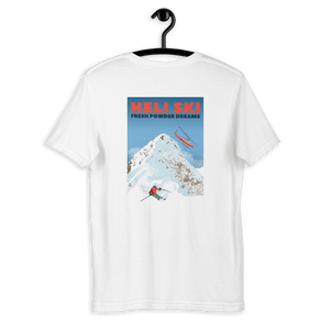 Heli Ski x Epic Adventure Prints T-Shirt - The Alpine Apparel Co