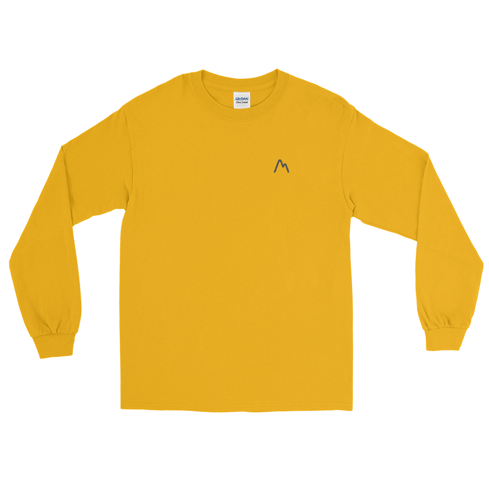 Retro Mountain Long Sleeve T-Shirt - The Alpine Apparel Co