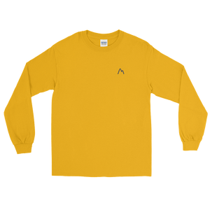 Retro Mountain Long Sleeve T-Shirt - The Alpine Apparel Co