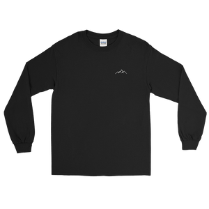 Simple Mountain Long Sleeve T-Shirt - The Alpine Apparel Co