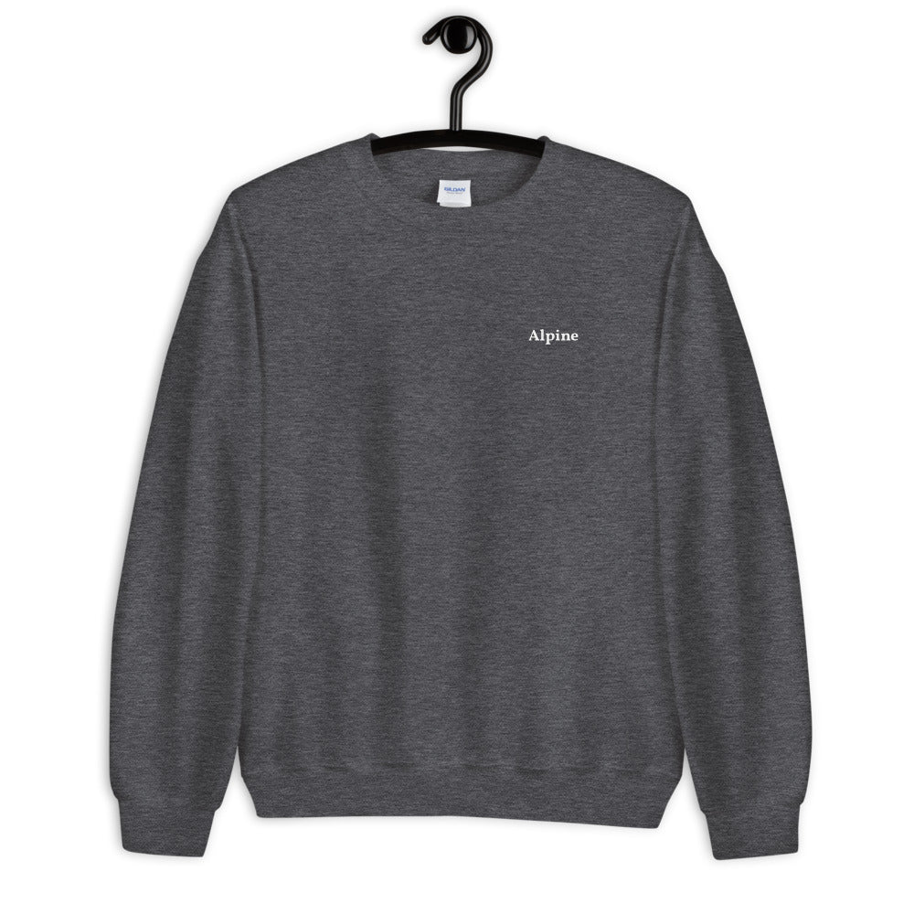 Simple Text Sweatshirt