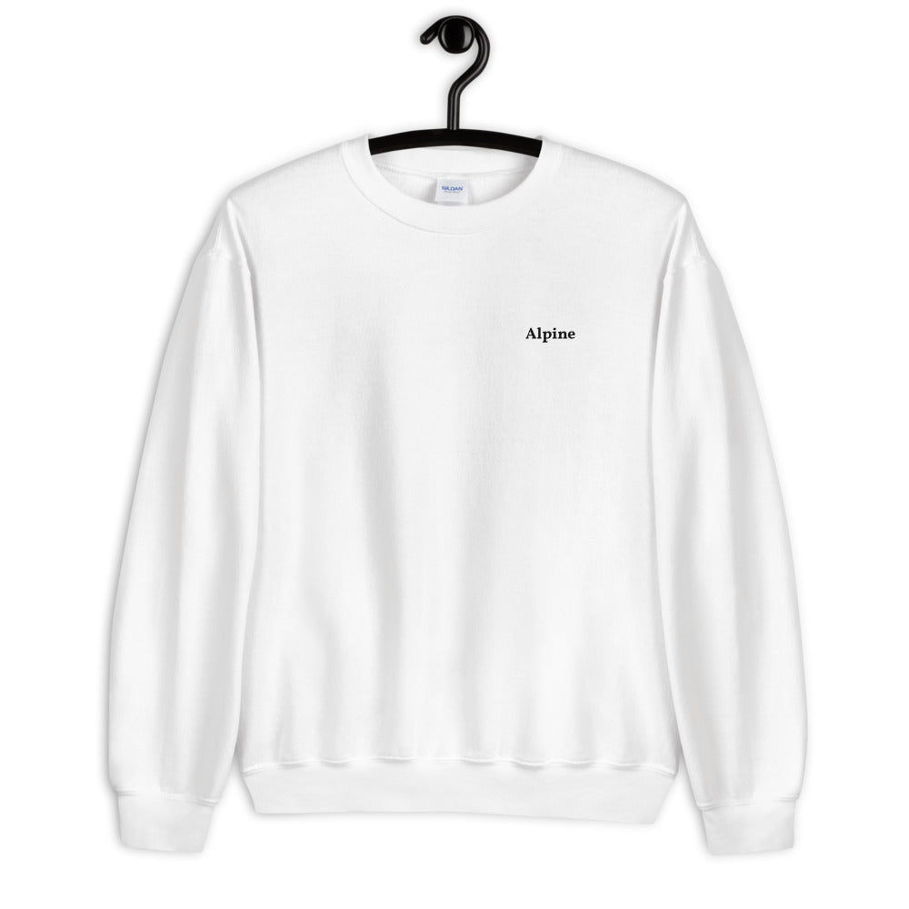 Simple Text Sweatshirt