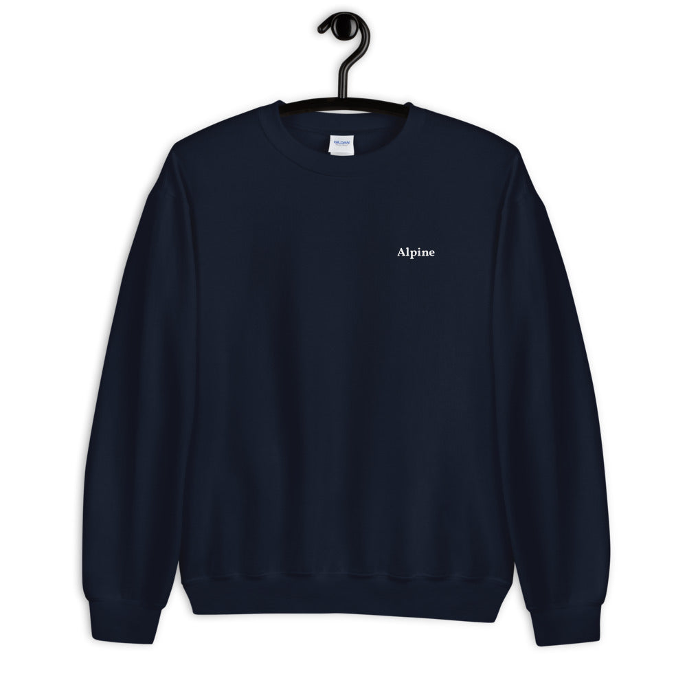Simple Text Sweatshirt