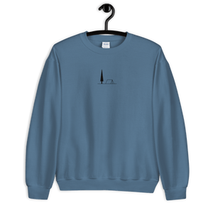 Tent and Tree Sweatshirt - The Alpine Apparel Co