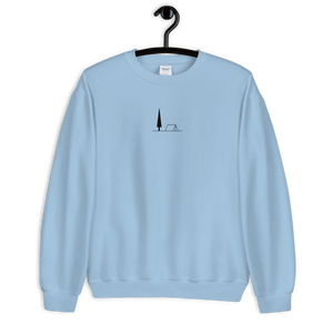 Tent and Tree Sweatshirt - The Alpine Apparel Co