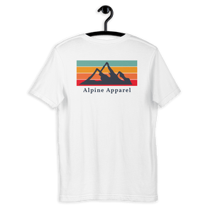 Retro Mountain Back T-Shirt - The Alpine Apparel Co