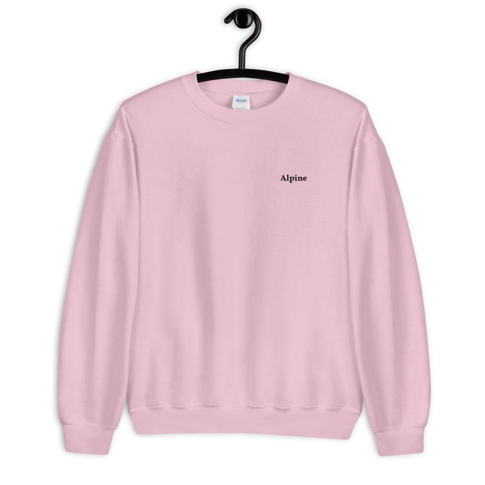 Simple Text Sweatshirt