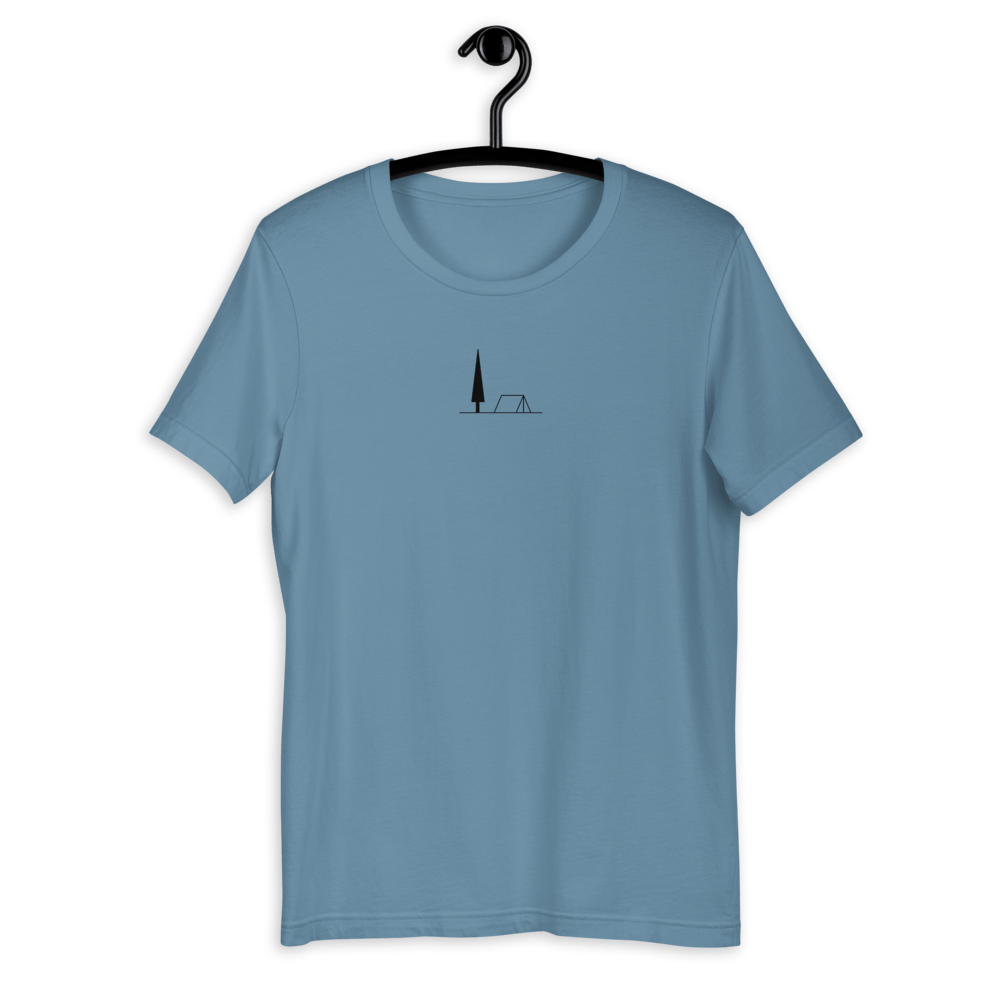 Tent and Tree T-Shirt - The Alpine Apparel Co