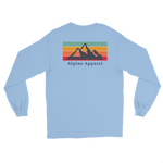 Load image into Gallery viewer, Retro Mountain Long Sleeve T-Shirt - The Alpine Apparel Co
